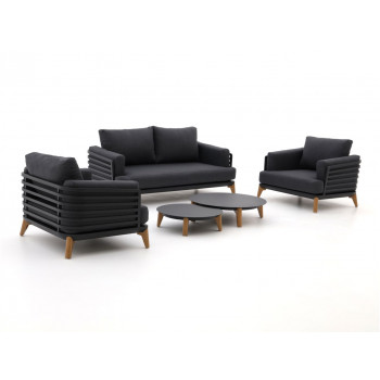 Bellagio Esenta Sessel-Sofa Lounge-Set 5-teilig